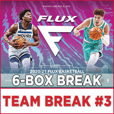 2020-21 Panini Flux Basketball (Choose Team - 6-Box Break #3) Basketball
