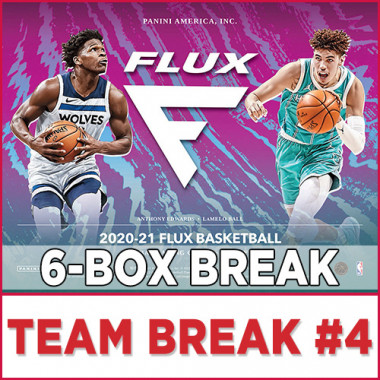 2020-21 Panini Flux Basketball (Choose Team - 6-Box Break #4) Basketball