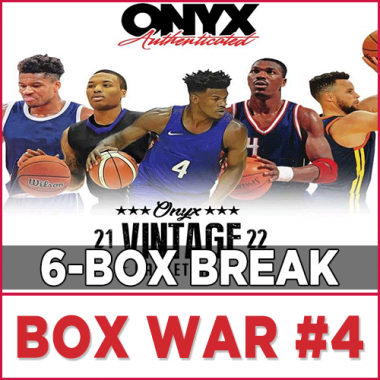 2021-22 Onyx Vintage Basketball  (Box War - 6-box Break #4) Basketball