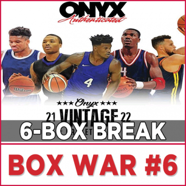 2021-22 Onyx Vintage Basketball (Box War - 6-box Break #6) Basketball