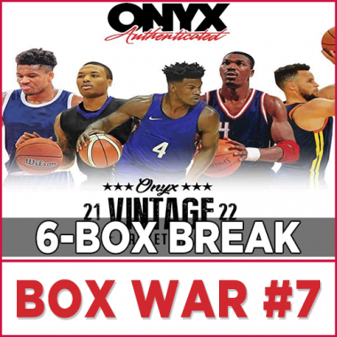 2021-22 Onyx Vintage Basketball (Box War - 6-box Break #7) Basketball