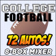 2021 College Football Mixer (Random Conference - 8-box Break #2) Football