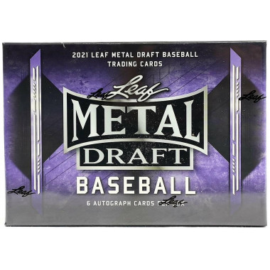 2021 Leaf Metal Draft Baseball PERSONAL BOX Baseball
