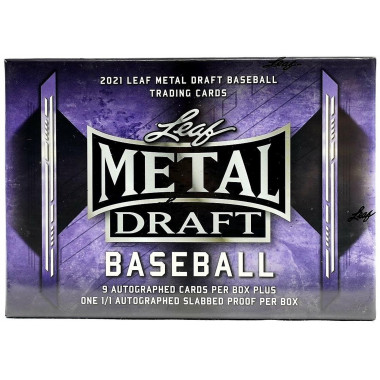 2021 Leaf Metal Draft JUMBO Baseball PERSONAL BOX Baseball
