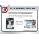 2022 Bowman JUMBO Baseball PERSONAL BOX Baseball