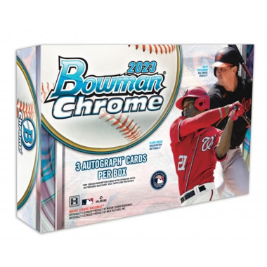 2023 Bowman Chrome Baseball Mixer (Choose Team - 4-box #1) Baseball