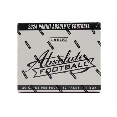  2024 Panini Absolute Football Jumbo Value 12-Pack CELLO Box  (Personal Box) Football