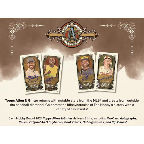 2024 Topps Allen and Ginter Baseball Hobby (Choose Team Case break 1
