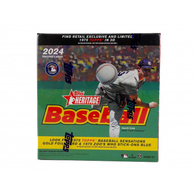 2024 Topps Heritage MONSTER BOX Mixer (Choose Team - Case Break #1) Baseball