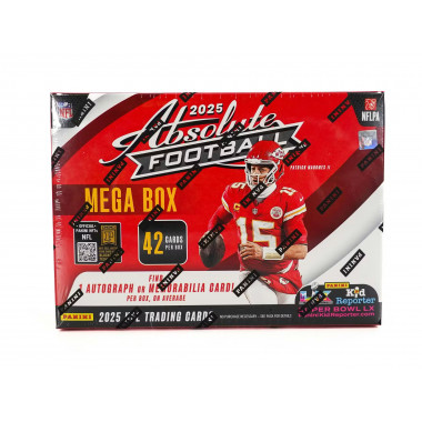 2025 Panini Absolute Football HOBBY Mega Box (Choose Team - 5-Box Break #1) Football