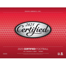 2025 Panini Certified Football Hobby (Choose Team - 4-Box Break #1) Football