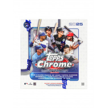 2025 Topps Chrome Baseball Logofractor Edition Box (Choose Team - 4-Box Break #1) Baseball
