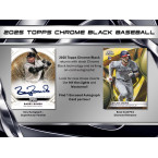 2025 Topps Chrome Black Baseball Hobby (Choose Team - 4-Box Break #2) Baseball