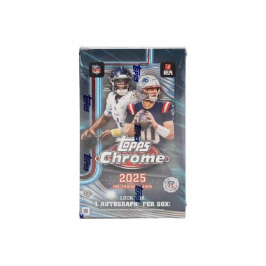 2025 Topps Chrome Football Hobby MIXER (Choose Team - 6-Box Break #1) Football