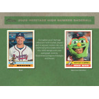2025 Topps Heritage High Number Baseball Hobby (Choose Team - 4-Box Break #1) Baseball