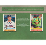 2025 Topps Heritage High Number Baseball Hobby (Choose Team - 4-Box Break #1)