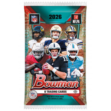 2026 Bowman Football Hobby Box (Choose Team - 3-Box Break #1) Football