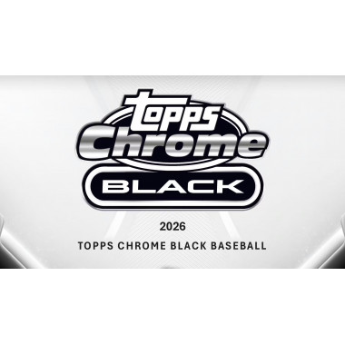 2026 Topps Chrome Black Baseball Hobby (Choose Team - 3-Box Break #1) Baseball