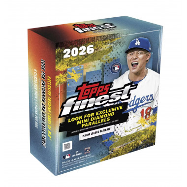 2026 Topps Finest Baseball Mega Box (Choose Team - 10-Box Break #1) Baseball