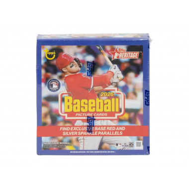 2026 Topps Heritage Baseball Mega Box (Choose Team - 4-Box Break #1) Baseball