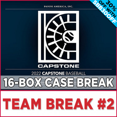2022 Panini Capstone Baseball (Choose Team - Case Break #2) Baseball