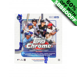 2025 Topps Chrome Baseball Logofractor Edition Box (Choose Team - 4-Box Break #1) Baseball
