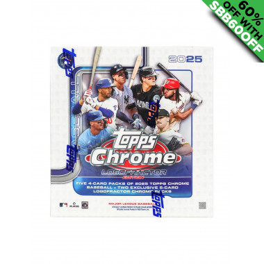 2025 Topps Chrome Baseball Logofractor Edition Box (Choose Team - 4-Box Break #1) Baseball