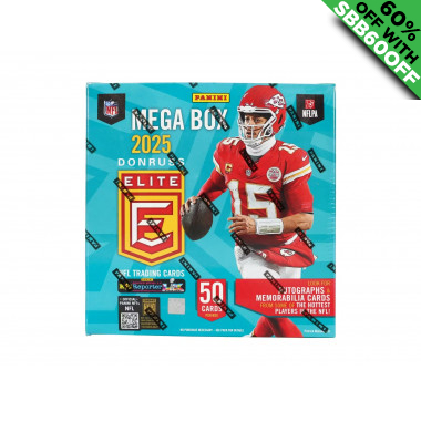 2025 Panini Donruss Elite Football Mega Box (Choose Team - 10-Box Break #1) Football