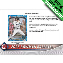2025 Bowman Baseball Mixer (Choose Team - 4-Box Break #1) Baseball