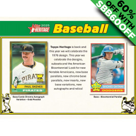 2025 Topps Heritage Baseball (Choose Team - 4-Box Break #1) Baseball