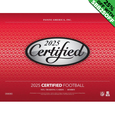 2025 Panini Certified Football Hobby (Choose Team - 4-Box Break #1) Football