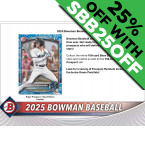 2025 Bowman Baseball Mixer (Choose Team - 4-Box Break #1) Baseball