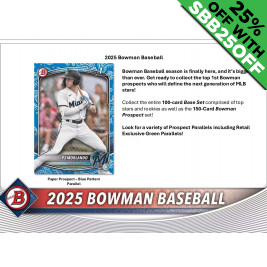 2025 Bowman Baseball Mixer (Choose Team - 4-Box Break #1) Baseball