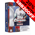2026 Topps Chrome Baseball Mega Box (Choose Team - 10-Box Break #2) Baseball