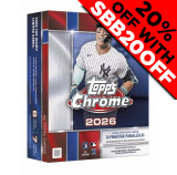 2026 Topps Chrome Baseball Mega Box (Choose Team - 10-Box Break #1)