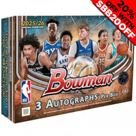 2025-26 Bowman Basketball DELIGHT Hobby Mixer (Choose Team - 6-box Break #1) Basketball