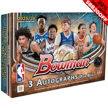 2025-26 Bowman Basketball DELIGHT Hobby Mixer (Choose Team - 6-box Break #1) Basketball