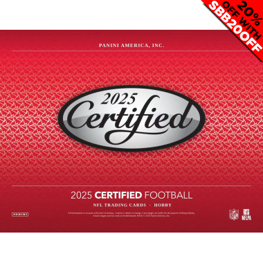 2025 Panini Certified Football Hobby (Choose Team - 4-Box Break #1) Football