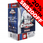 2026 Topps Chrome Baseball Blaster Box (Choose Team - 10-Box Break #1) Baseball