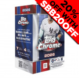 2026 Topps Chrome Baseball Blaster Box (Choose Team - 10-Box Break #1)