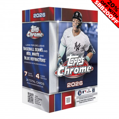 2026 Topps Chrome Baseball Blaster Box (Choose Team - 10-Box Break #1) Baseball
