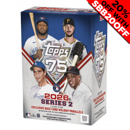 2026 Topps Series 2 Baseball Blaster Box (Choose Team - 4-Box Break #2) Baseball