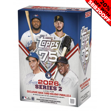 2026 Topps Series 2 Baseball Blaster Box (Choose Team - 4-Box Break #2) Baseball