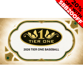 2026 Topps Tier One Baseball Hobby (Choose Team - 3-Box Break #2) Baseball