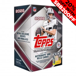 2026 Topps Football Blaster Box (Choose Team - 10-Box Break #1) Football