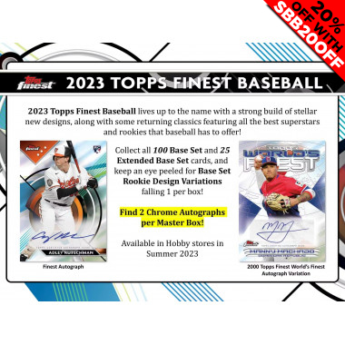 2023 Topps Finest Baseball (Choose Team - Case Break #5) Baseball