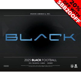 2025 Panini Black Football Hobby (Choose Team - 4-Box Break #1) Football