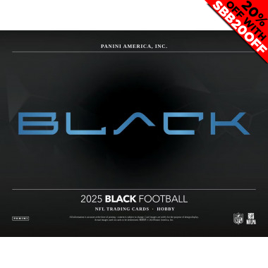 2025 Panini Black Football Hobby (Choose Team - 4-Box Break #1) Football
