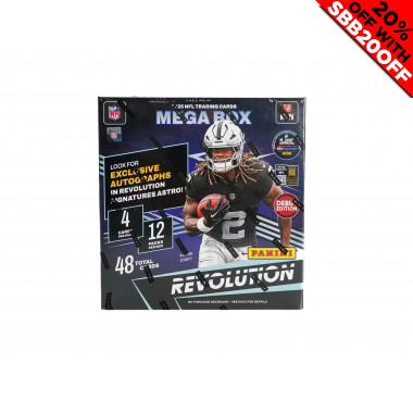 2025 Panini Revolution Football Mega Box (Choose Team - 5-Box Break #1) Football