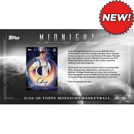 2025-26 Topps Midnight Basketball Hobby Box (Choose Team - 2-box Break #1) Basketball